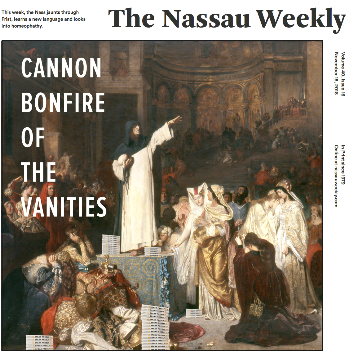 Cannon Bonfire of the Vanities