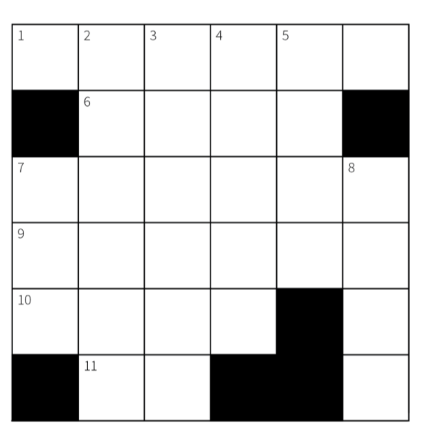 Crossword #1