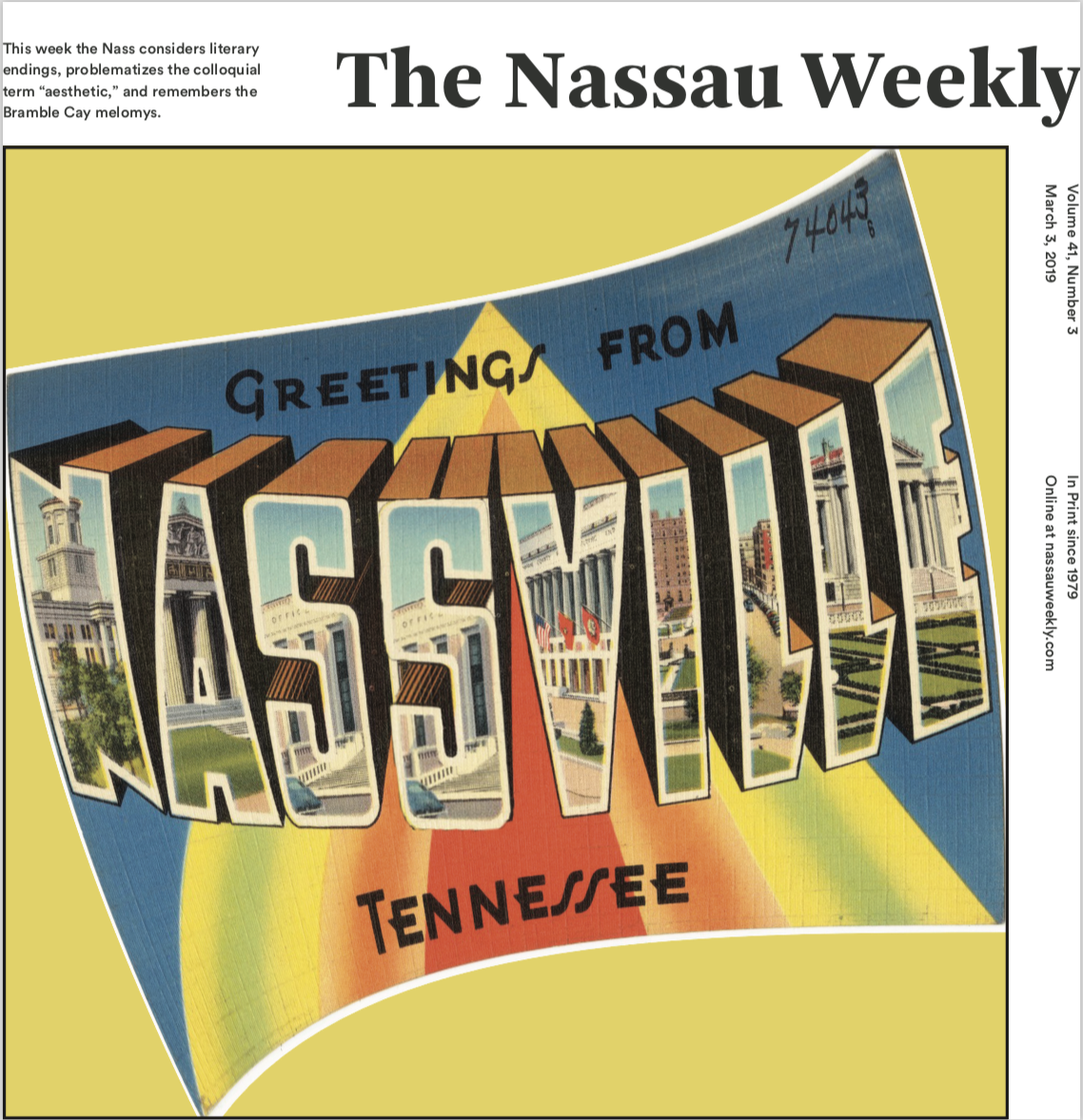 Greetings from Nassville