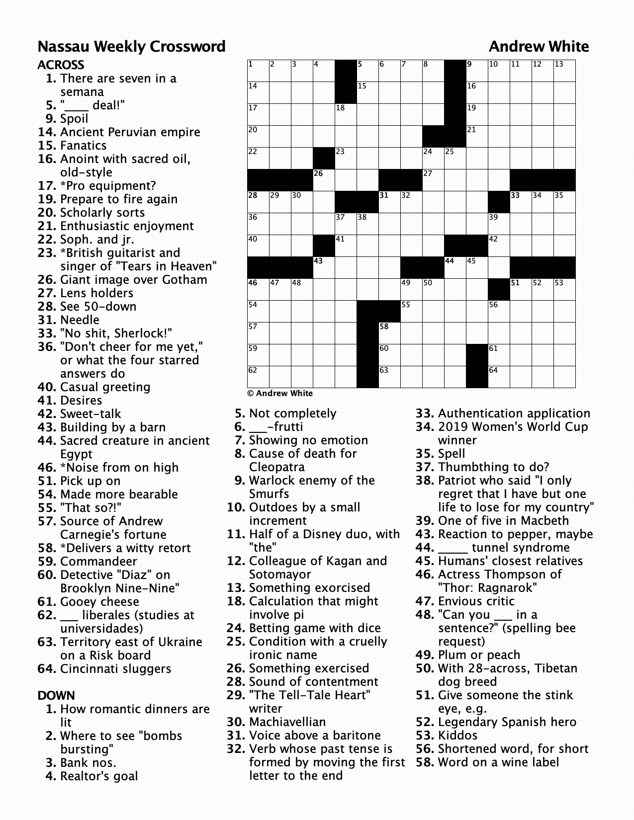 crossword 419